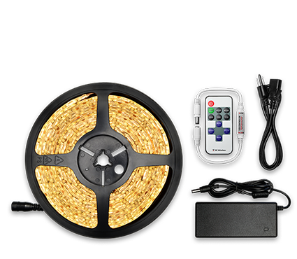 Warm White 5050 RF led strip Kits